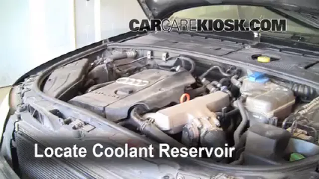 2002 Audi A4 Quattro 1.8L 4 Cyl. Turbo Antigel (Liquide de Refroidissement) Réparer les Fuites